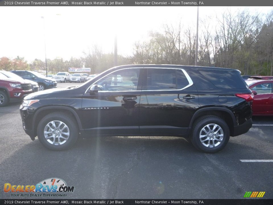 2019 Chevrolet Traverse Premier AWD Mosaic Black Metallic / Jet Black Photo #2