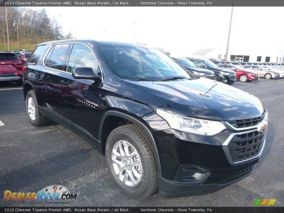 2019 Chevrolet Traverse Premier AWD Mosaic Black Metallic / Jet Black Photo #6