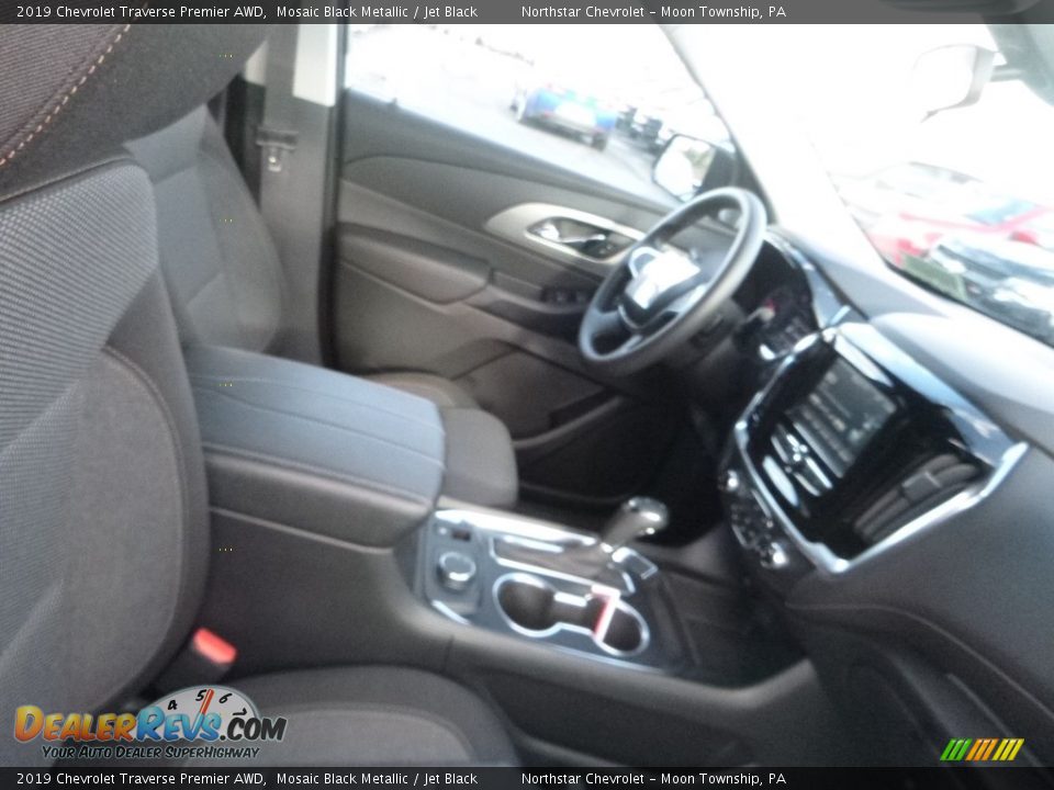 2019 Chevrolet Traverse Premier AWD Mosaic Black Metallic / Jet Black Photo #9