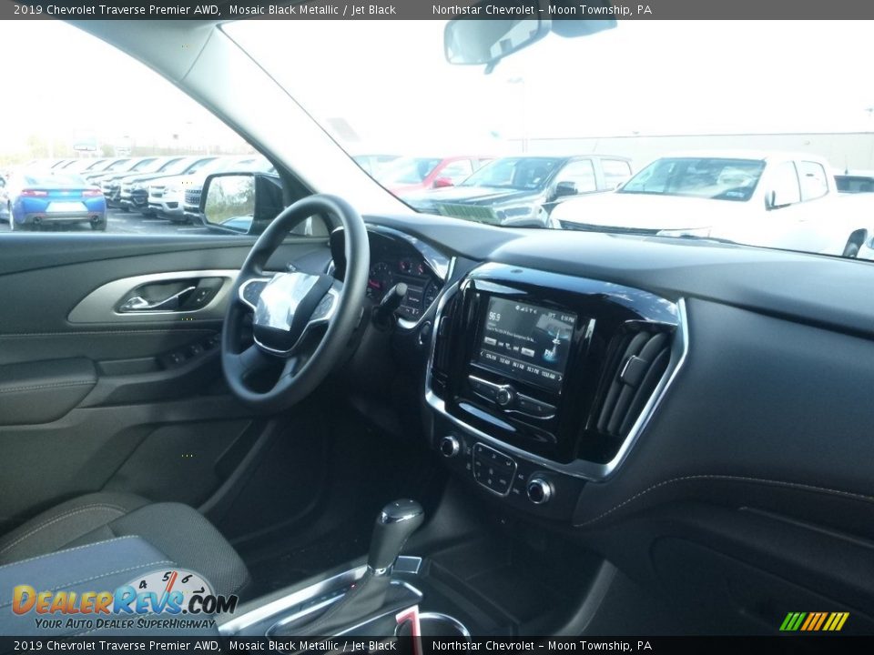 2019 Chevrolet Traverse Premier AWD Mosaic Black Metallic / Jet Black Photo #10
