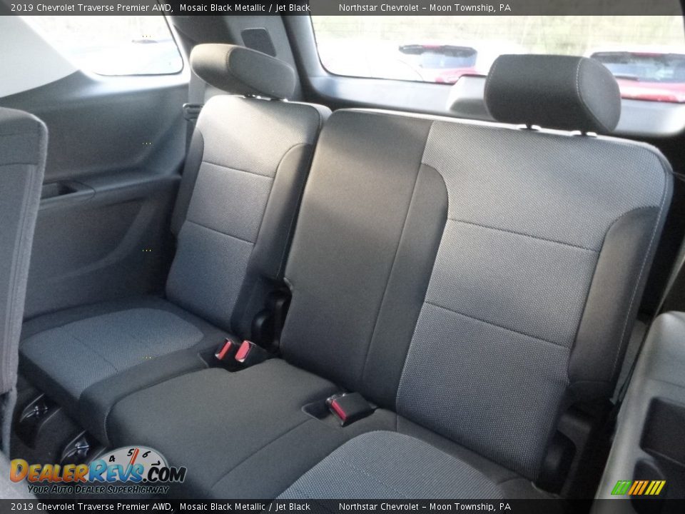 2019 Chevrolet Traverse Premier AWD Mosaic Black Metallic / Jet Black Photo #12