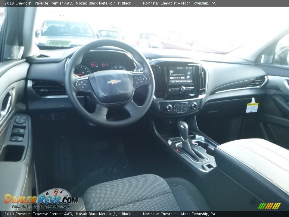 2019 Chevrolet Traverse Premier AWD Mosaic Black Metallic / Jet Black Photo #13