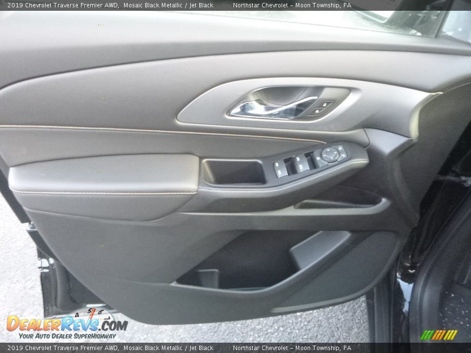 2019 Chevrolet Traverse Premier AWD Mosaic Black Metallic / Jet Black Photo #14