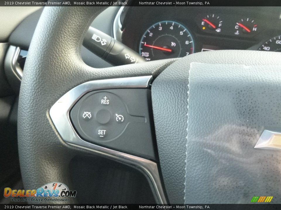 2019 Chevrolet Traverse Premier AWD Mosaic Black Metallic / Jet Black Photo #20