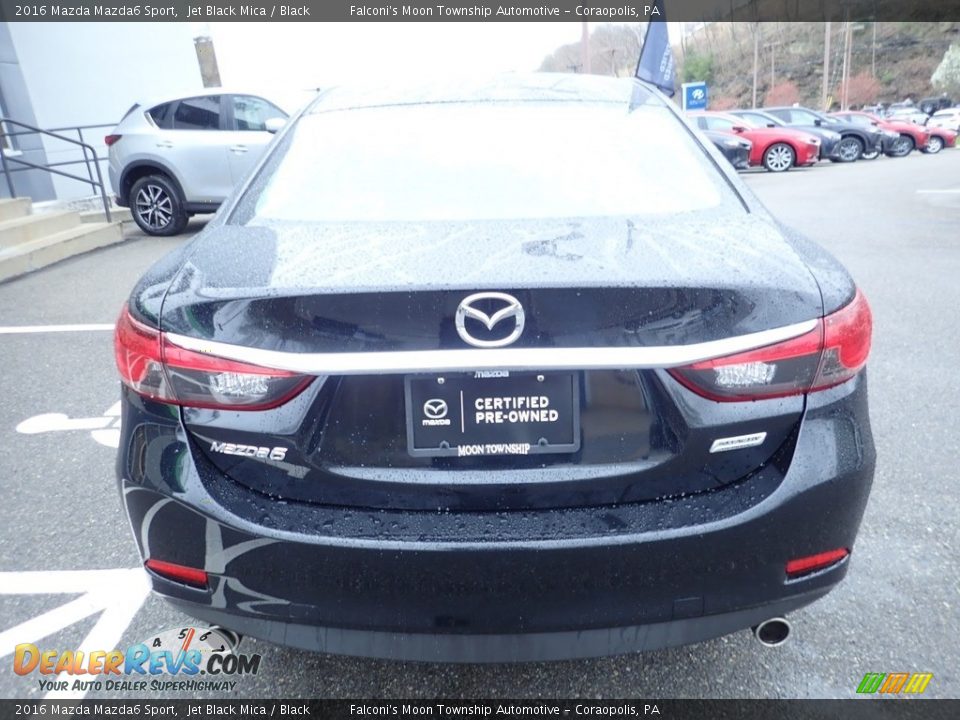 2016 Mazda Mazda6 Sport Jet Black Mica / Black Photo #3