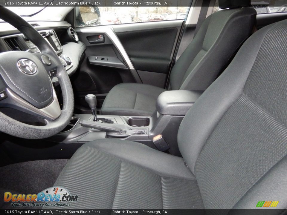2016 Toyota RAV4 LE AWD Electric Storm Blue / Black Photo #6