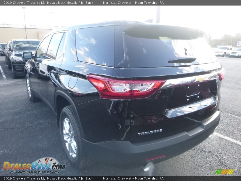 2019 Chevrolet Traverse LS Mosaic Black Metallic / Jet Black Photo #3