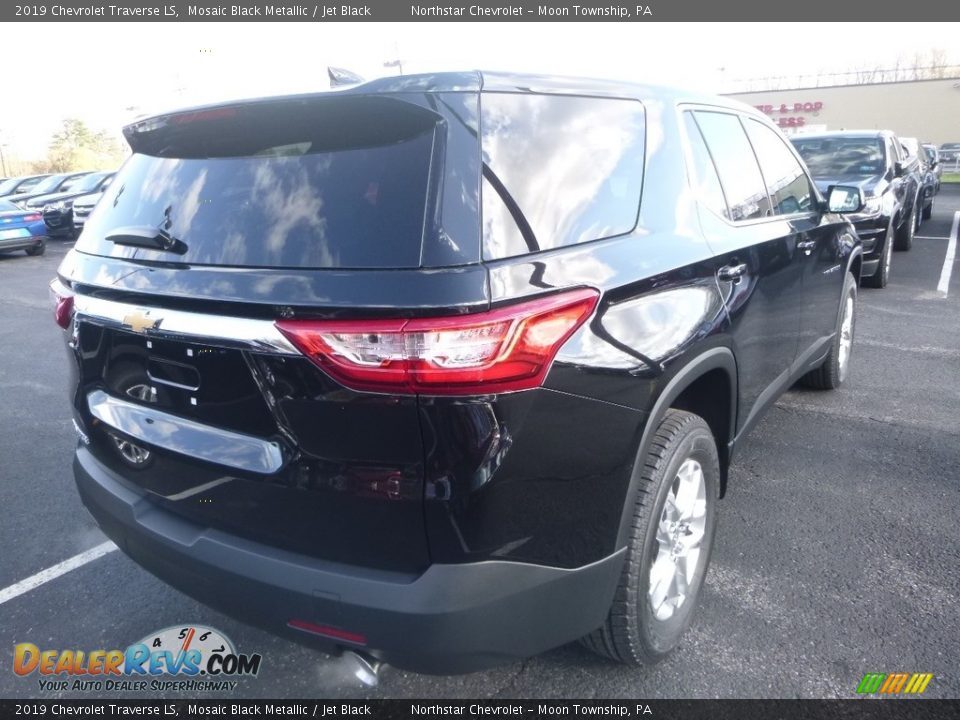 2019 Chevrolet Traverse LS Mosaic Black Metallic / Jet Black Photo #5