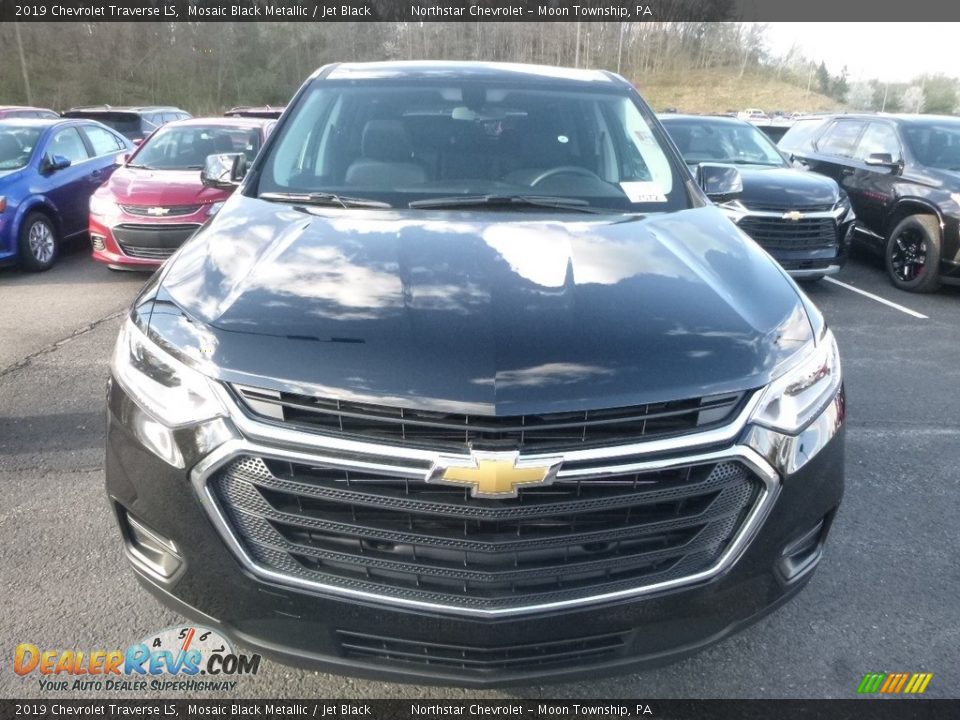 2019 Chevrolet Traverse LS Mosaic Black Metallic / Jet Black Photo #7