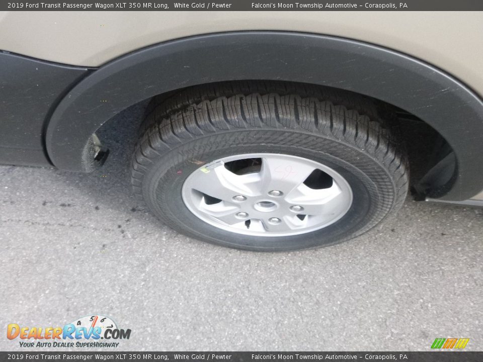 2019 Ford Transit Passenger Wagon XLT 350 MR Long White Gold / Pewter Photo #7