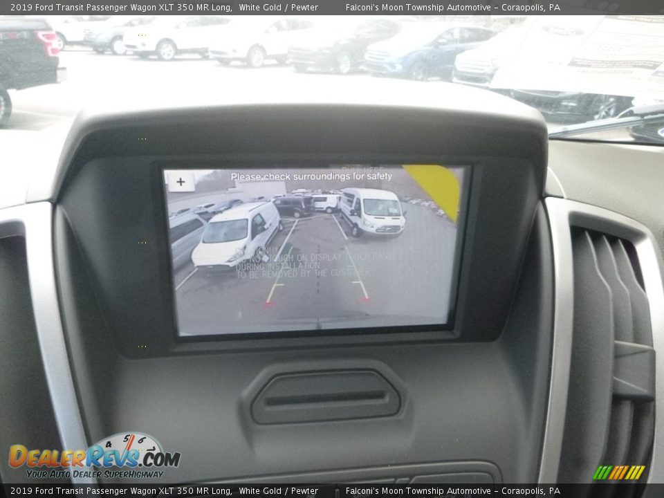 2019 Ford Transit Passenger Wagon XLT 350 MR Long White Gold / Pewter Photo #13