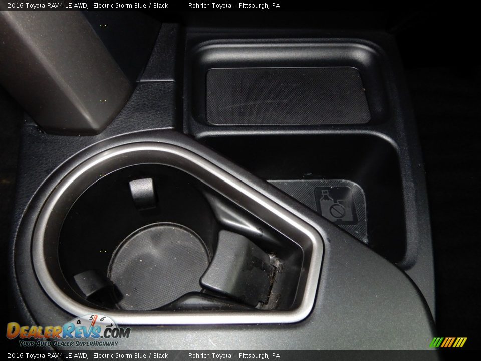 2016 Toyota RAV4 LE AWD Electric Storm Blue / Black Photo #22
