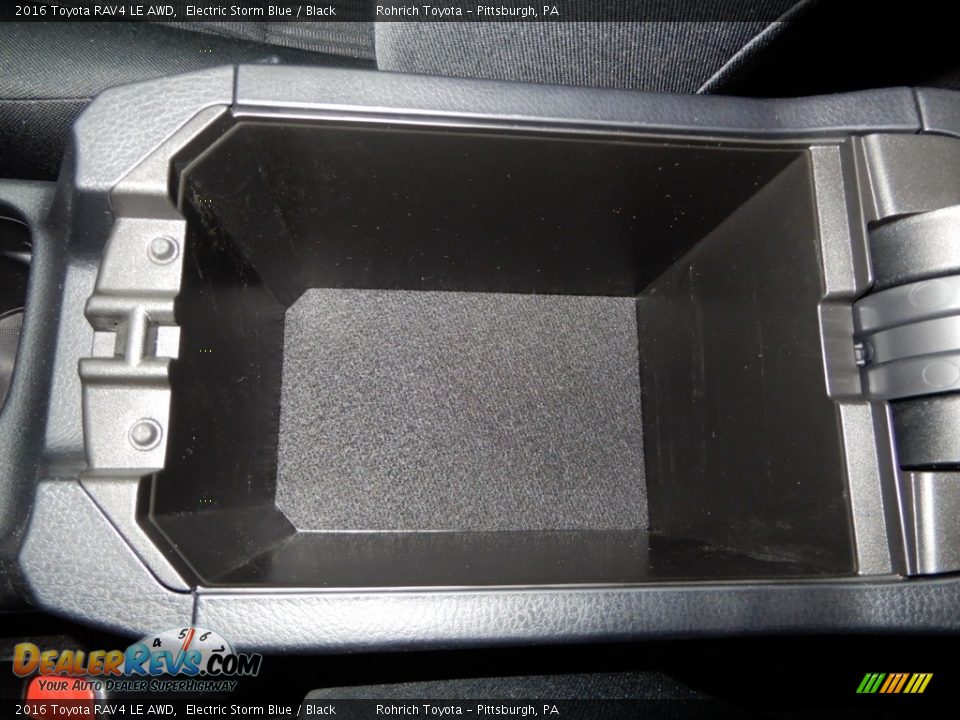 2016 Toyota RAV4 LE AWD Electric Storm Blue / Black Photo #24