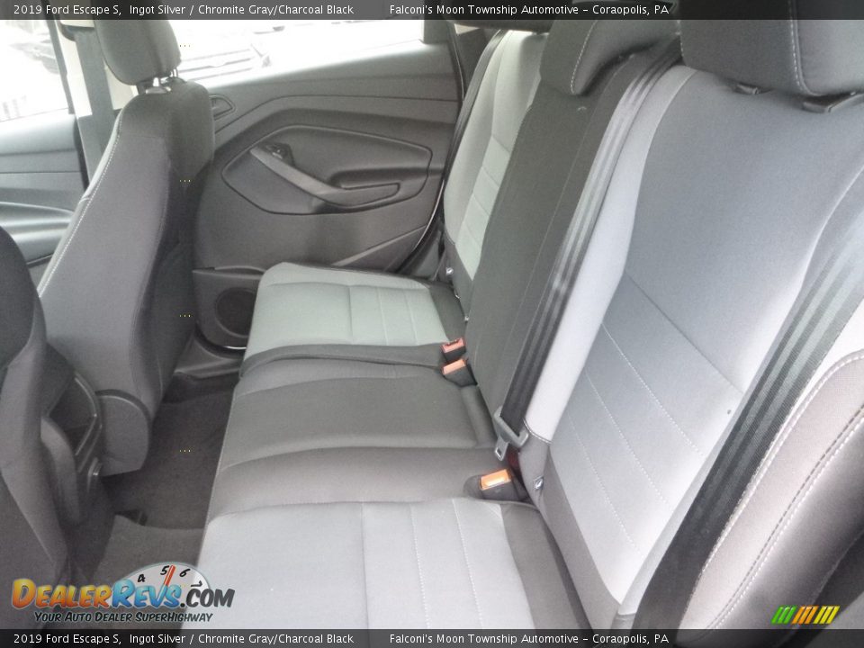 2019 Ford Escape S Ingot Silver / Chromite Gray/Charcoal Black Photo #9