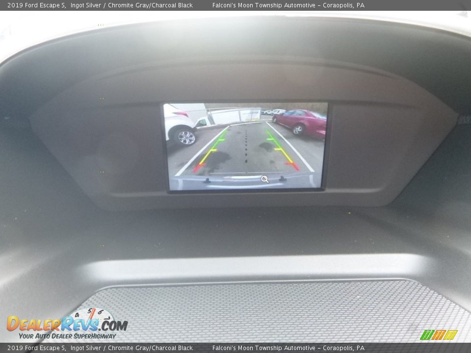 2019 Ford Escape S Ingot Silver / Chromite Gray/Charcoal Black Photo #15