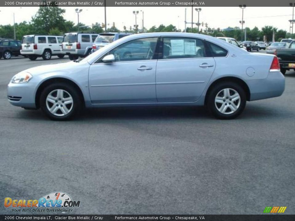 2006 Chevrolet Impala LT Glacier Blue Metallic / Gray Photo #2