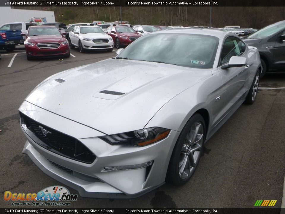 Ingot Silver 2019 Ford Mustang GT Premium Fastback Photo #5