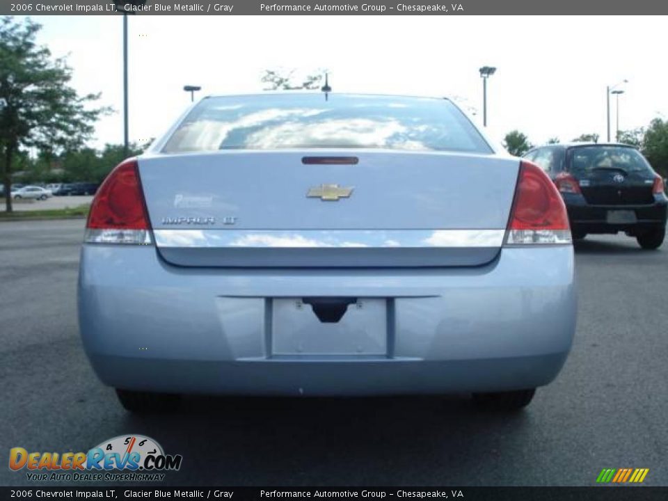 2006 Chevrolet Impala LT Glacier Blue Metallic / Gray Photo #3