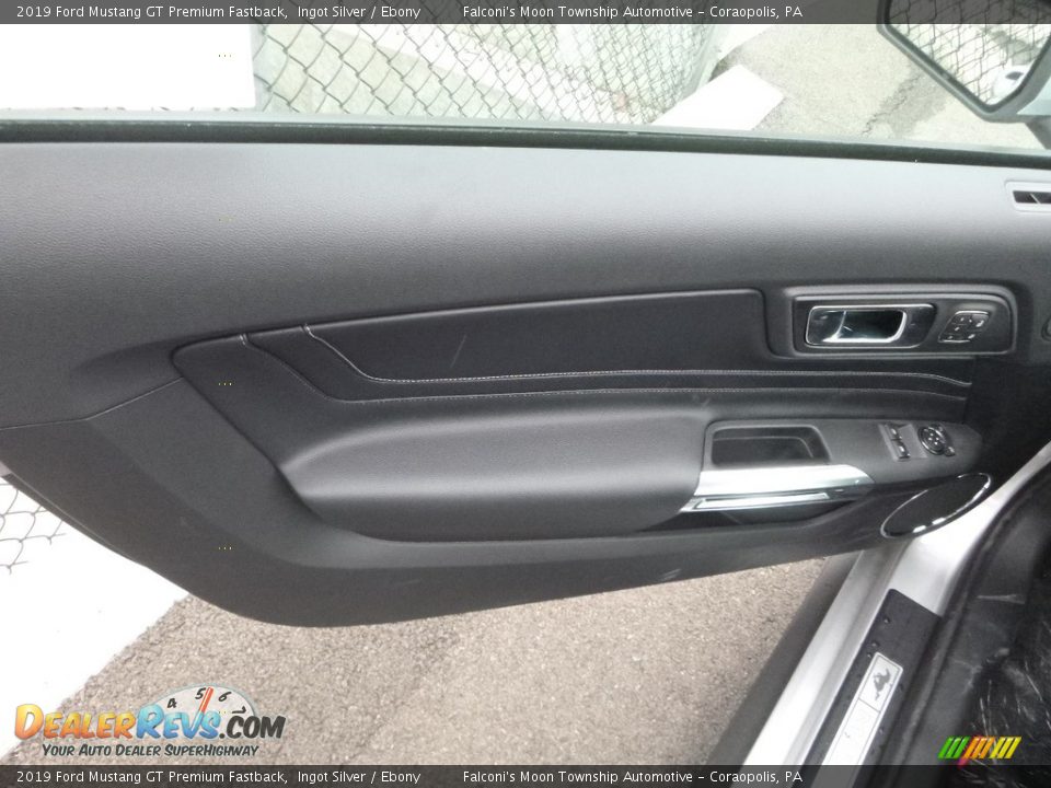 2019 Ford Mustang GT Premium Fastback Ingot Silver / Ebony Photo #8