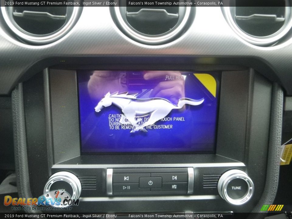 2019 Ford Mustang GT Premium Fastback Ingot Silver / Ebony Photo #13
