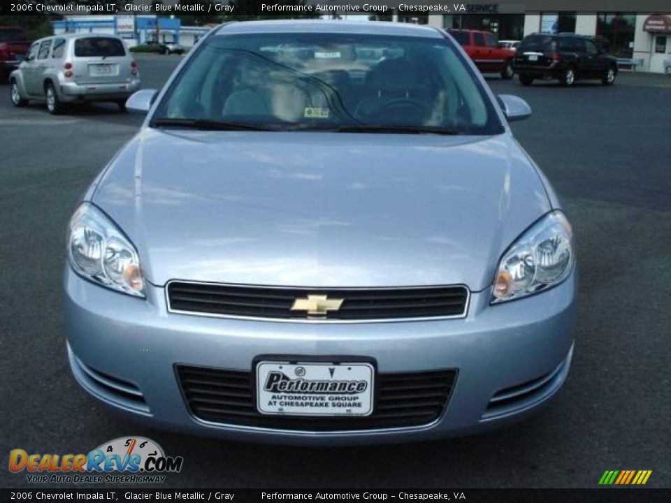 2006 Chevrolet Impala LT Glacier Blue Metallic / Gray Photo #5