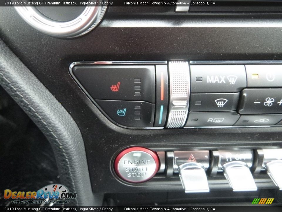 Controls of 2019 Ford Mustang GT Premium Fastback Photo #14