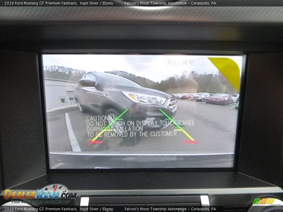 2019 Ford Mustang GT Premium Fastback Ingot Silver / Ebony Photo #15
