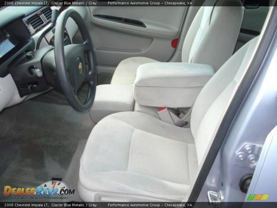 2006 Chevrolet Impala LT Glacier Blue Metallic / Gray Photo #6