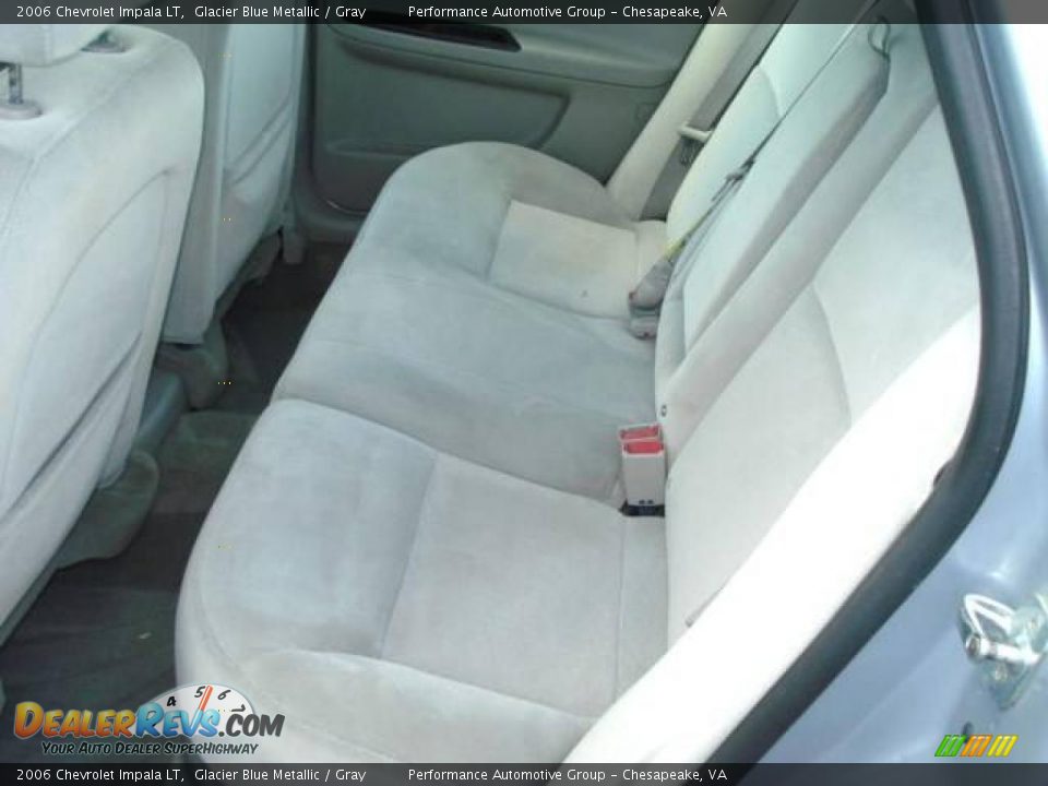 2006 Chevrolet Impala LT Glacier Blue Metallic / Gray Photo #7