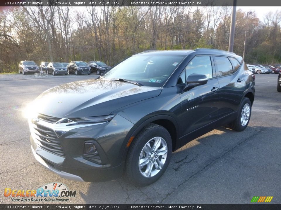 2019 Chevrolet Blazer 3.6L Cloth AWD Nightfall Metallic / Jet Black Photo #1