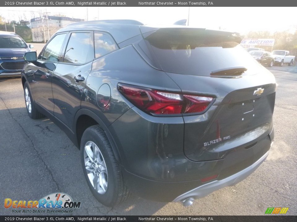 2019 Chevrolet Blazer 3.6L Cloth AWD Nightfall Metallic / Jet Black Photo #2