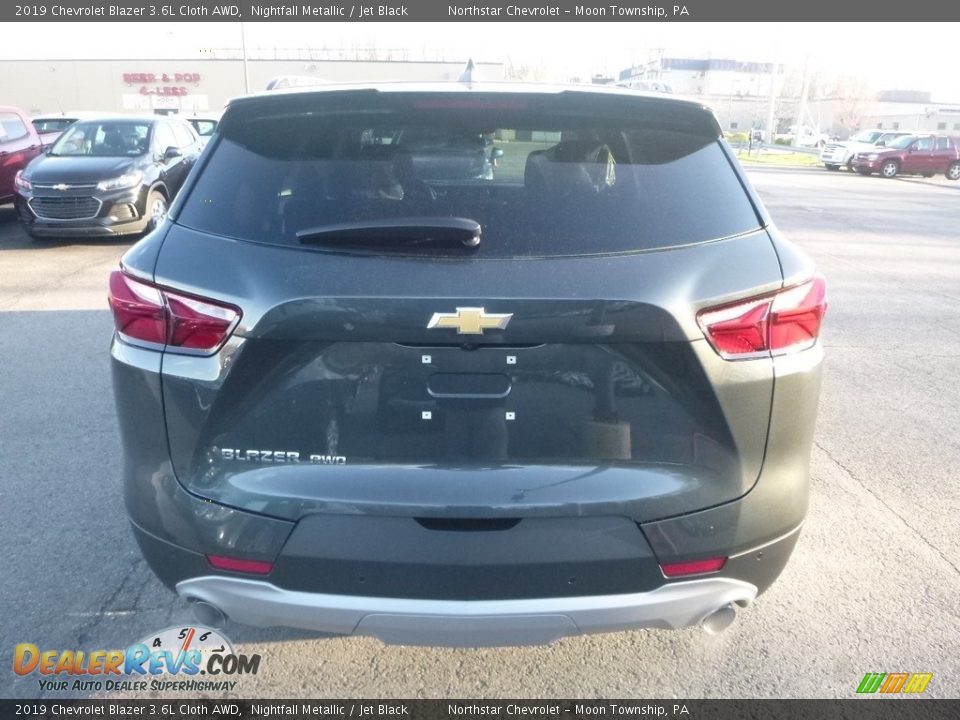 2019 Chevrolet Blazer 3.6L Cloth AWD Nightfall Metallic / Jet Black Photo #3