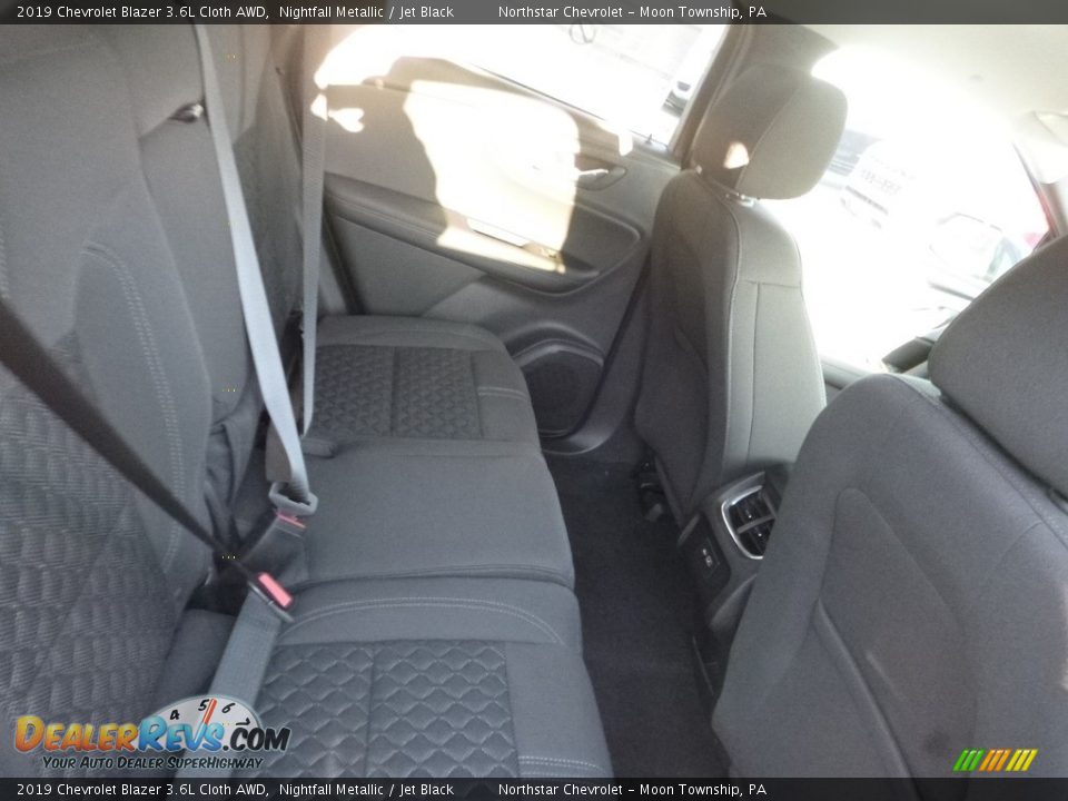 2019 Chevrolet Blazer 3.6L Cloth AWD Nightfall Metallic / Jet Black Photo #9