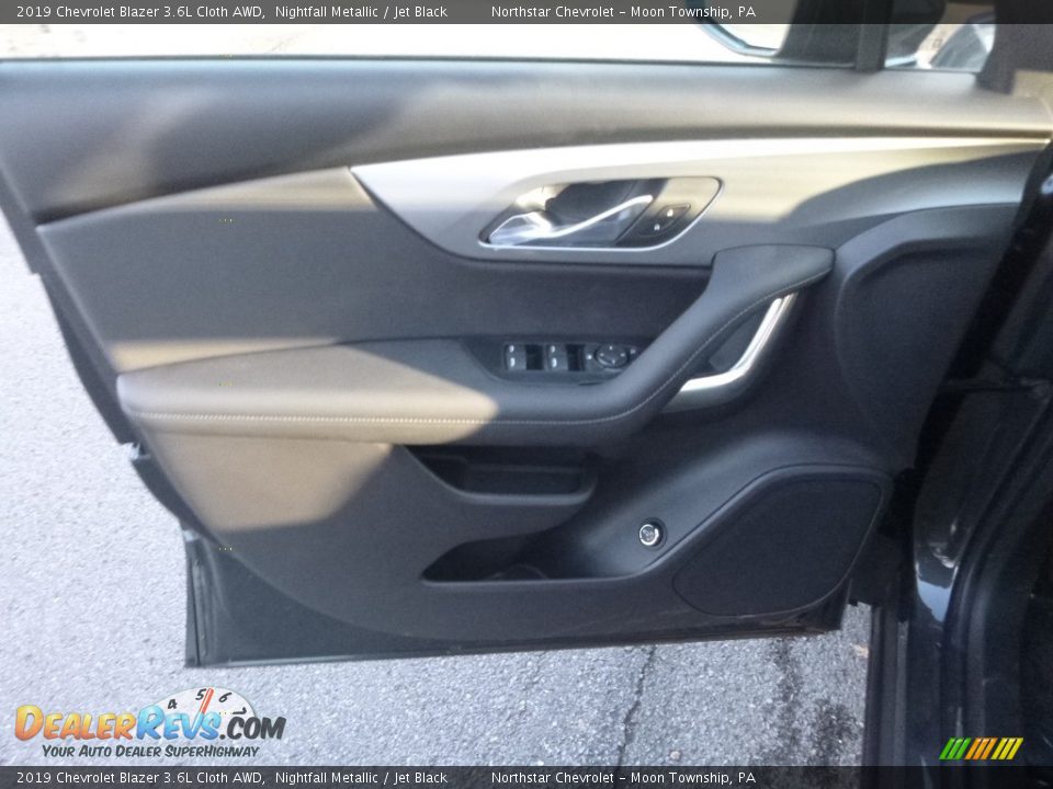 2019 Chevrolet Blazer 3.6L Cloth AWD Nightfall Metallic / Jet Black Photo #12