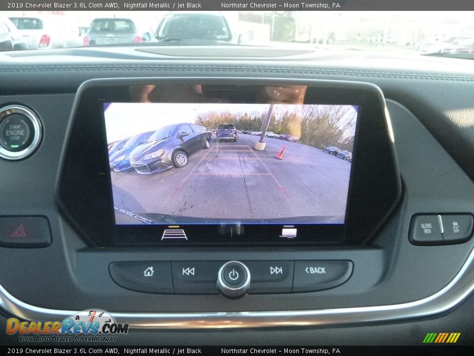 2019 Chevrolet Blazer 3.6L Cloth AWD Nightfall Metallic / Jet Black Photo #17
