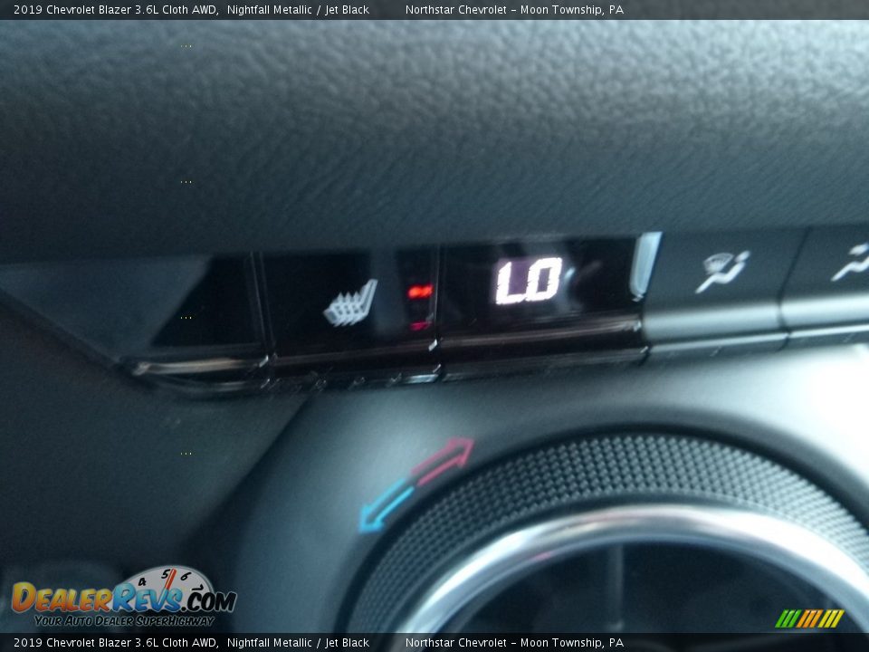 2019 Chevrolet Blazer 3.6L Cloth AWD Nightfall Metallic / Jet Black Photo #20