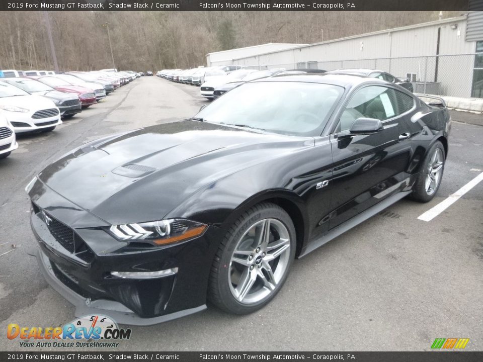 Shadow Black 2019 Ford Mustang GT Fastback Photo #5
