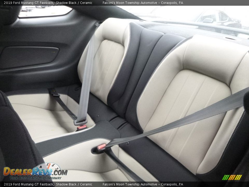 Rear Seat of 2019 Ford Mustang GT Fastback Photo #10