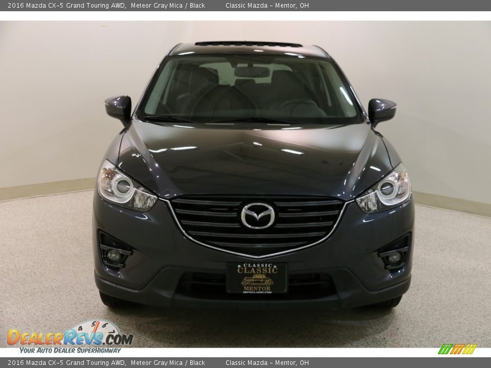 2016 Mazda CX-5 Grand Touring AWD Meteor Gray Mica / Black Photo #2