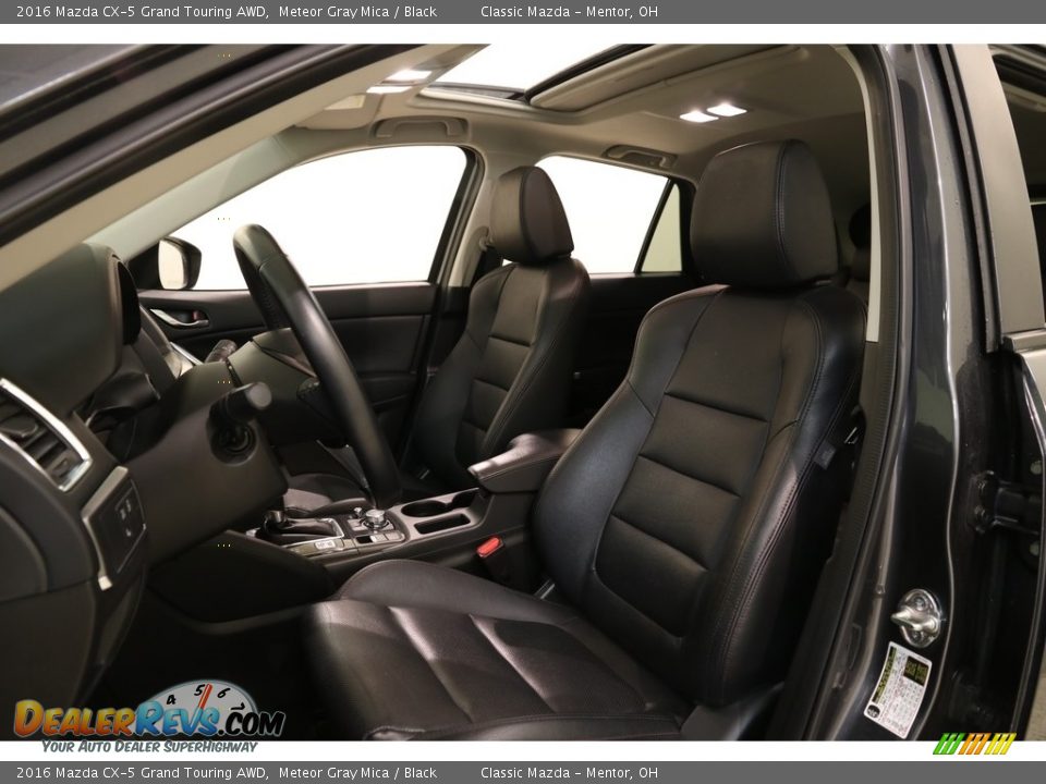 2016 Mazda CX-5 Grand Touring AWD Meteor Gray Mica / Black Photo #5