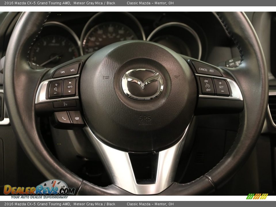 2016 Mazda CX-5 Grand Touring AWD Meteor Gray Mica / Black Photo #7
