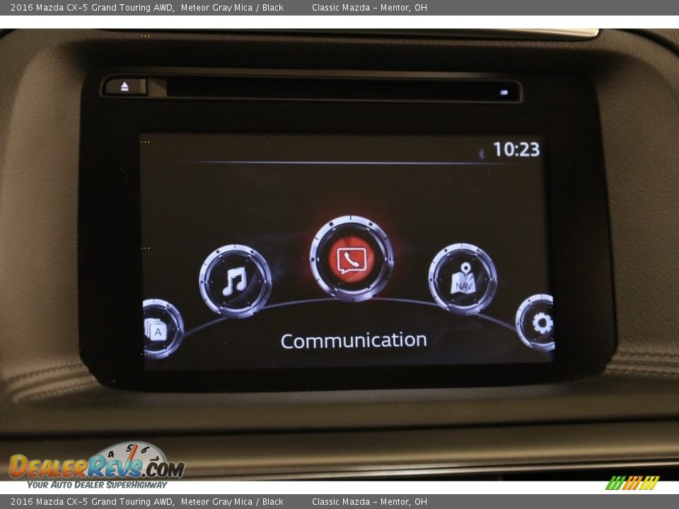 2016 Mazda CX-5 Grand Touring AWD Meteor Gray Mica / Black Photo #10