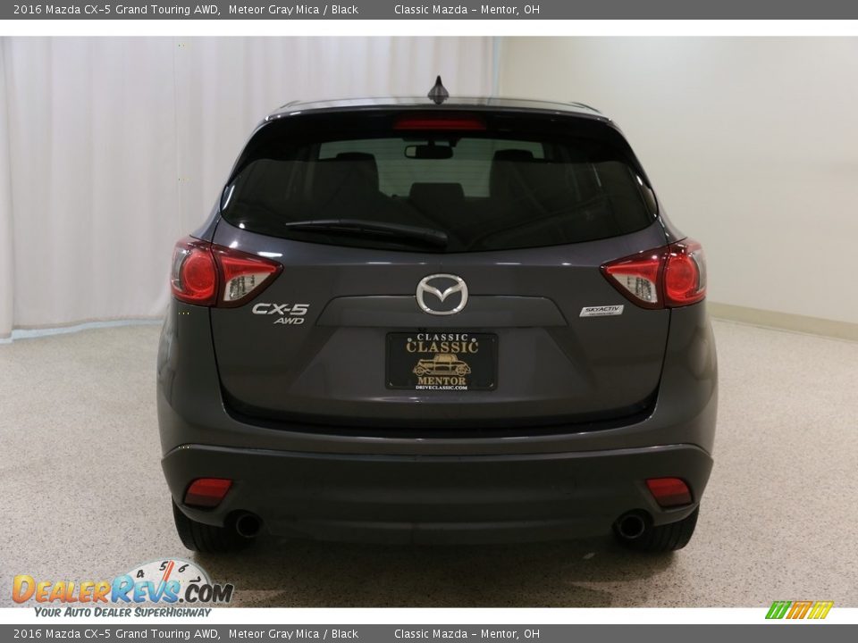 2016 Mazda CX-5 Grand Touring AWD Meteor Gray Mica / Black Photo #18