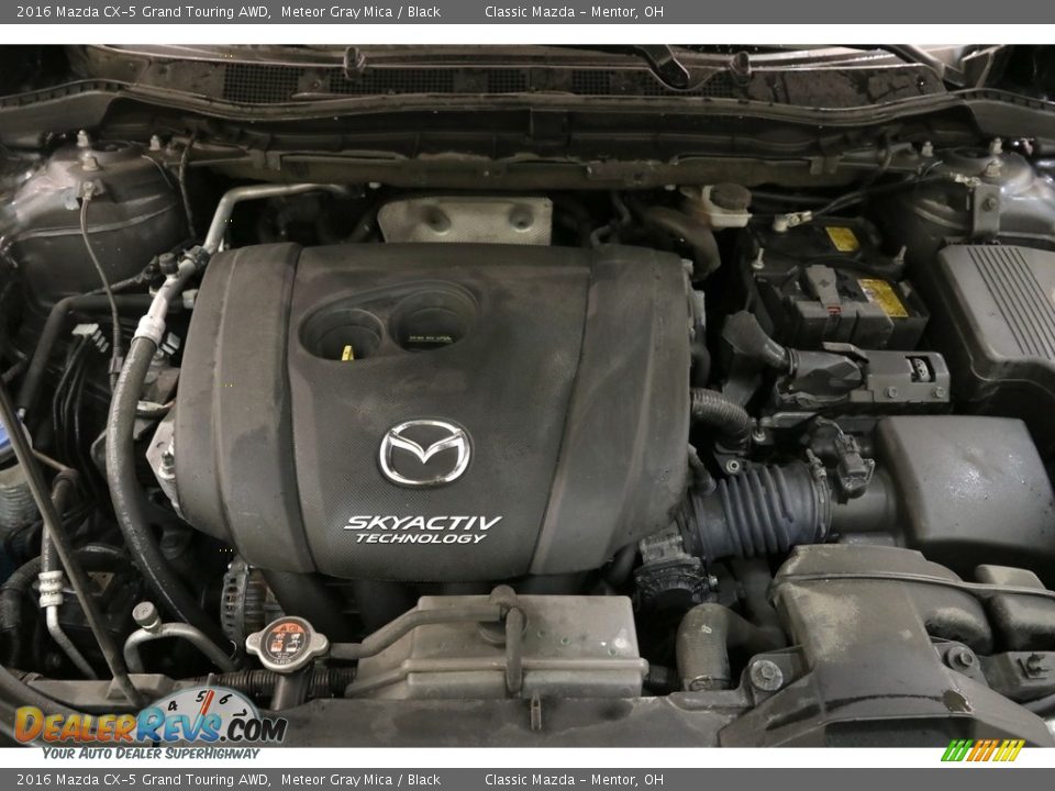 2016 Mazda CX-5 Grand Touring AWD Meteor Gray Mica / Black Photo #19