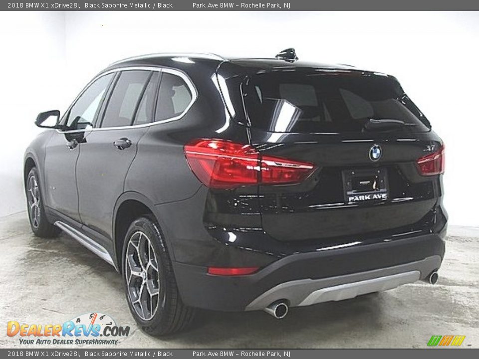 2018 BMW X1 xDrive28i Black Sapphire Metallic / Black Photo #2