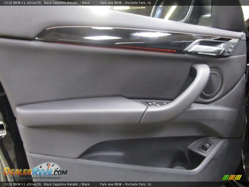 2018 BMW X1 xDrive28i Black Sapphire Metallic / Black Photo #7