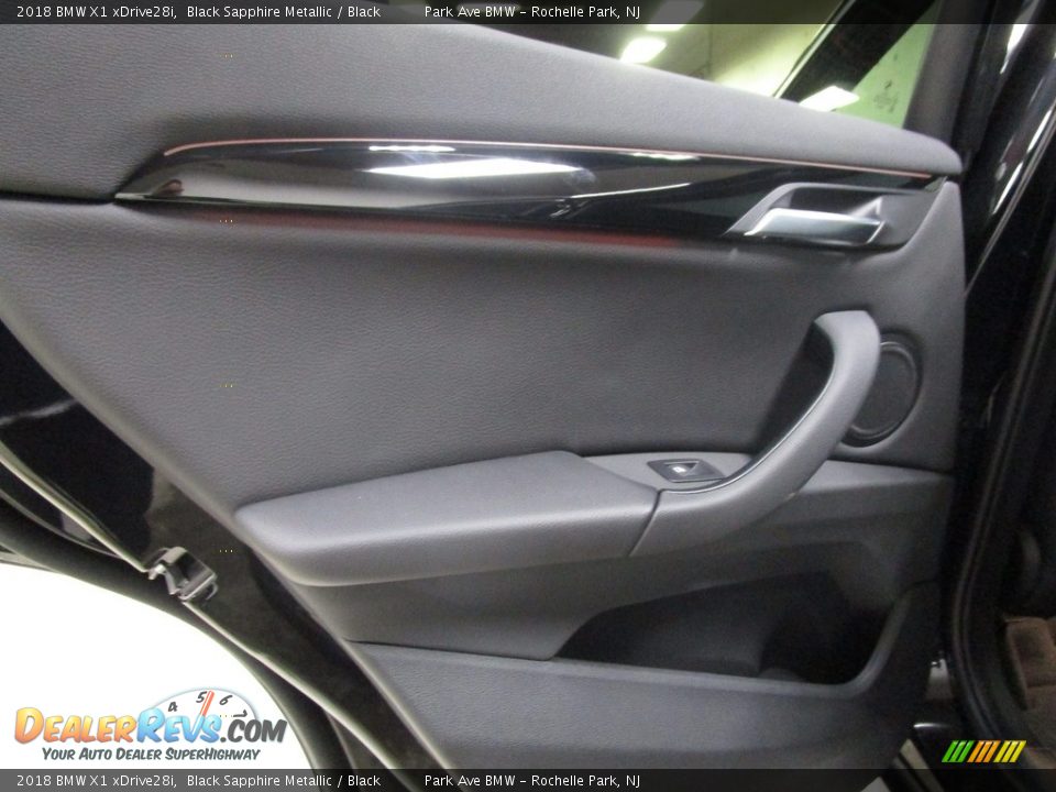 2018 BMW X1 xDrive28i Black Sapphire Metallic / Black Photo #10