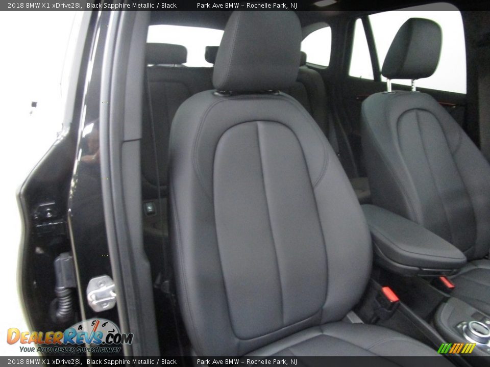 2018 BMW X1 xDrive28i Black Sapphire Metallic / Black Photo #14