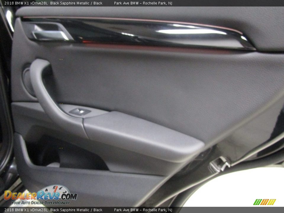2018 BMW X1 xDrive28i Black Sapphire Metallic / Black Photo #16