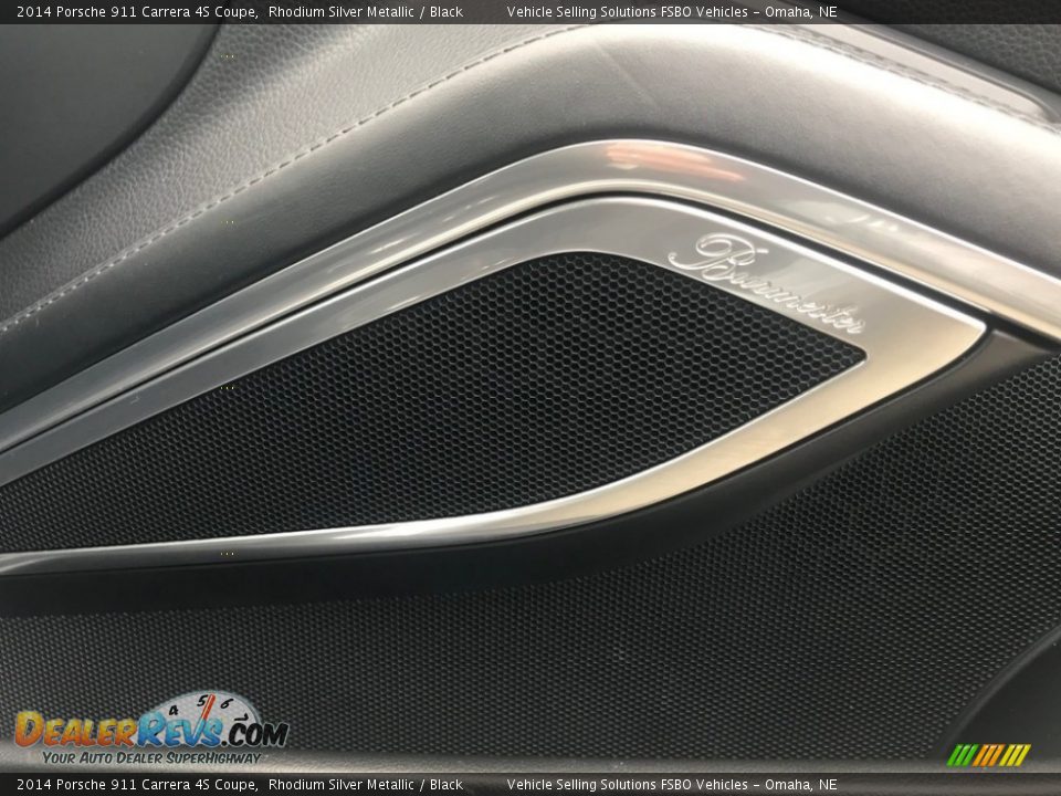 2014 Porsche 911 Carrera 4S Coupe Rhodium Silver Metallic / Black Photo #13